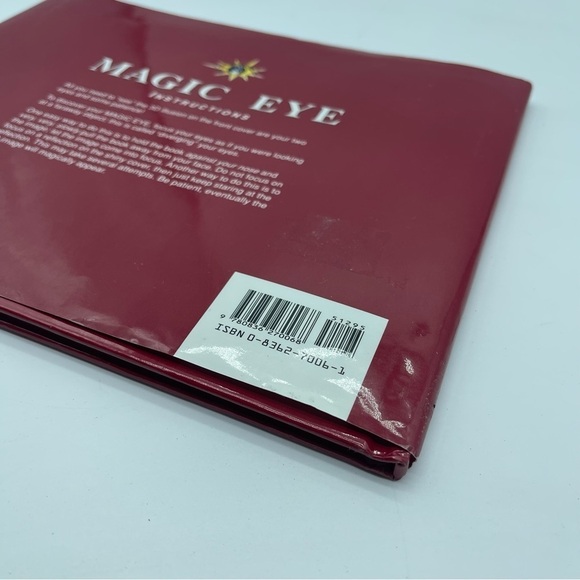 Magic Eye Book Hardback Dust Jacket 1993 - Picture 8 of 8